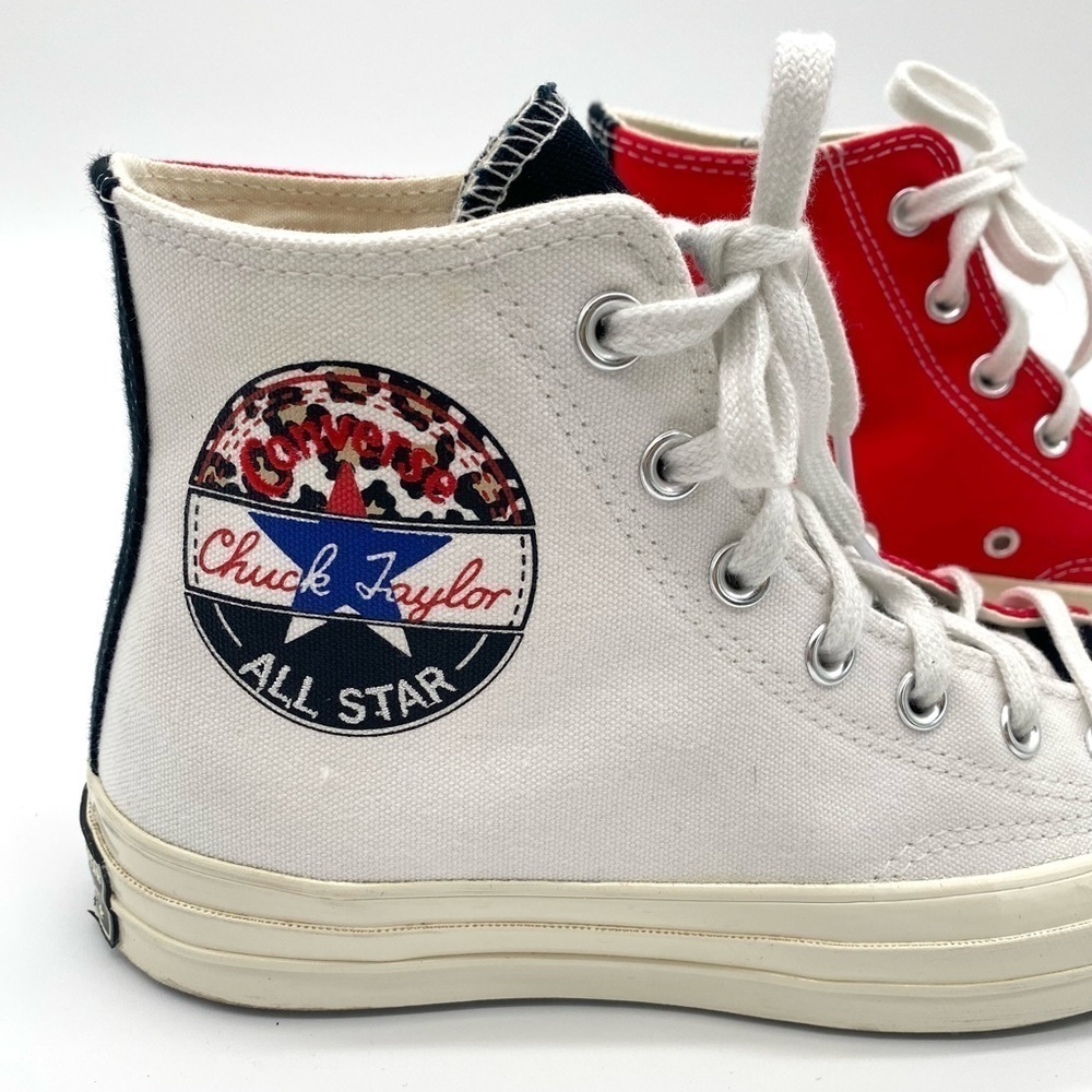 Converse Chuck Taylor All Star 70 Hi Top Logo Play Red/ White Sz 6 (Men) 8 (Wom) - Picture 5 of 9